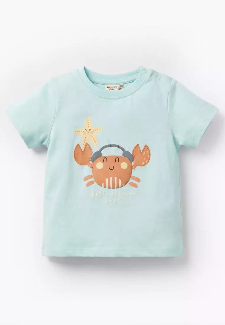 Babyshop Pack Of 3 Juniors Short Sleeve T-Shirt With Print