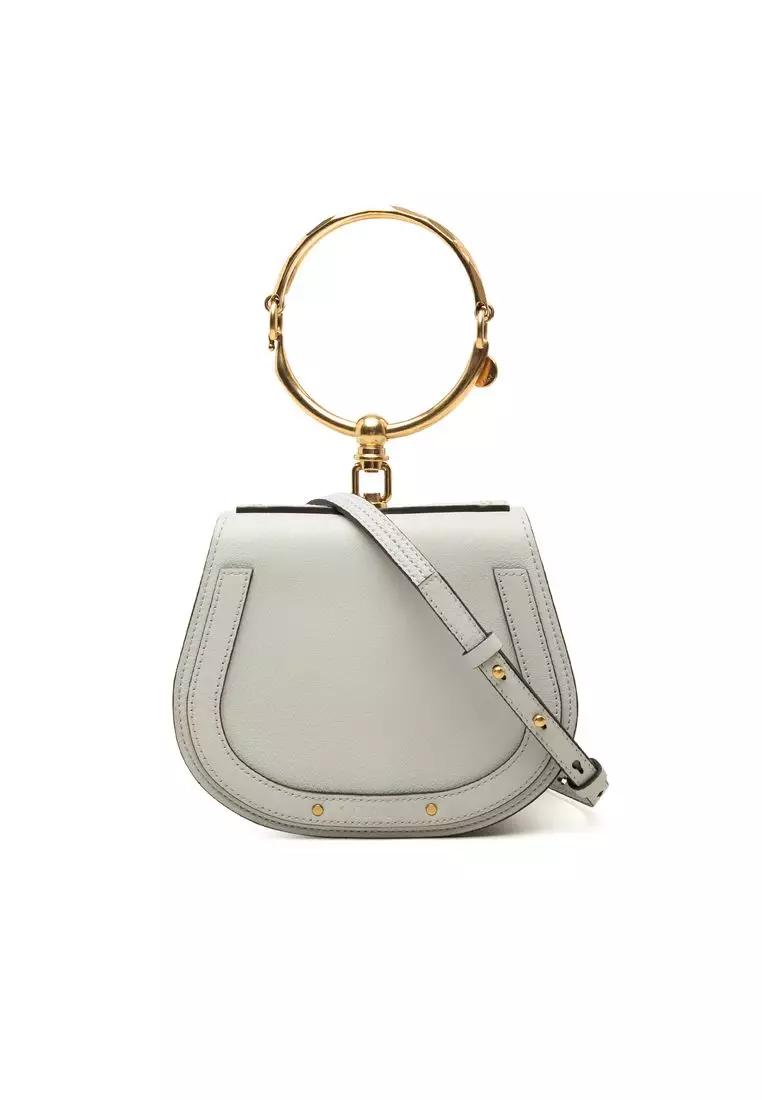 Pre-Loved Chloé Small Leather Nile Bracelet Satchel
