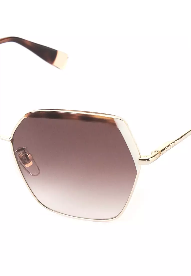 Polygonal Shape Frame - Dark Havana