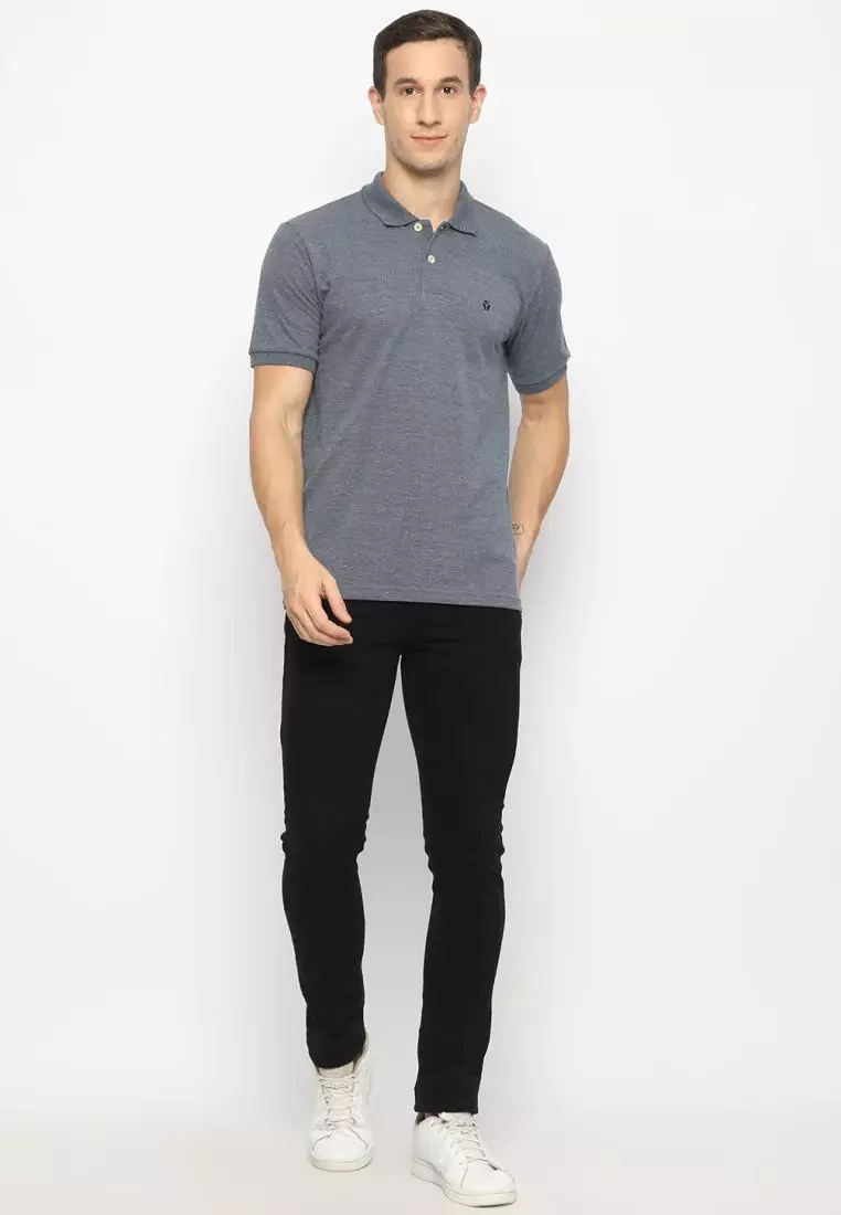 MATSUDA Kaos Polo Shirt Pria Kerah Kushima