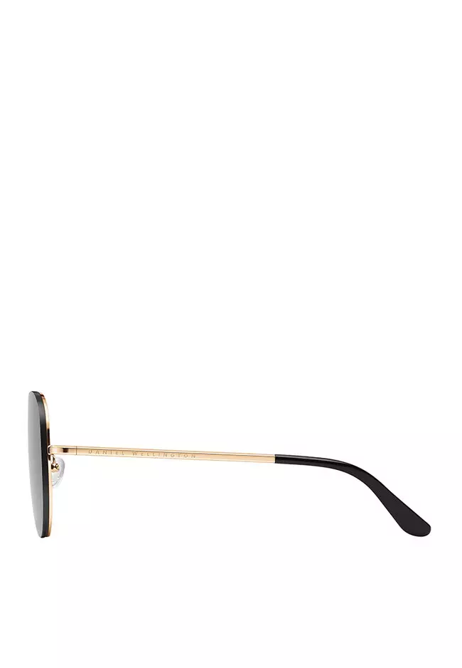 Steel Avion Rose gold Large Eastern Fit Sunglasses