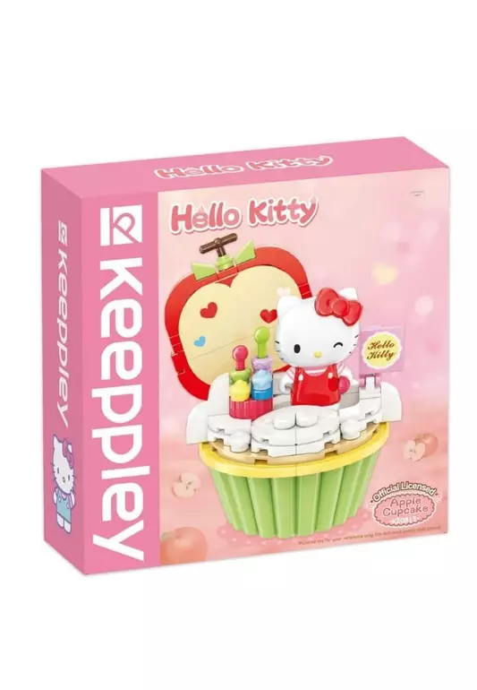 Keeppley Hello Kitty Apple Cupcake
