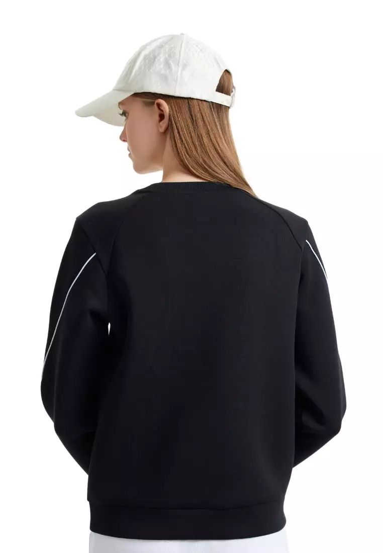 女裝 K-SWISS LOGO 線條衛衣