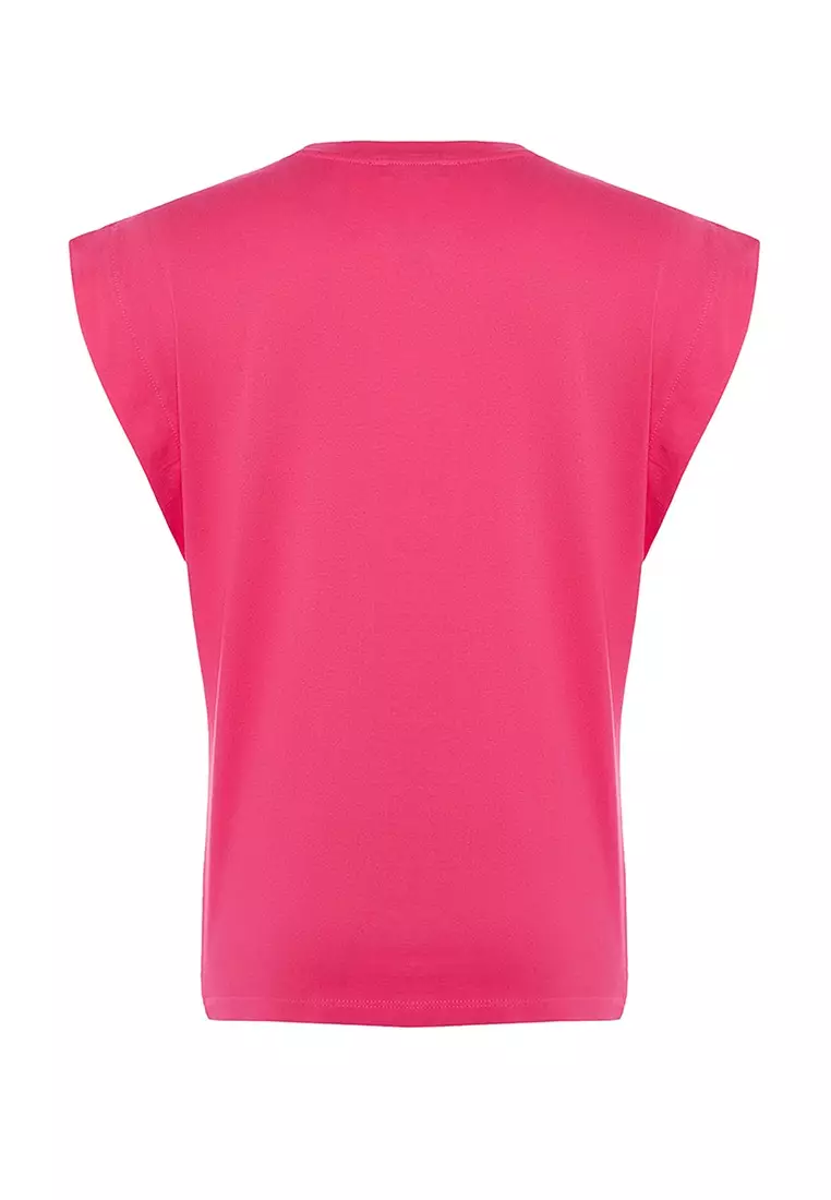 Padded Basic T-Shirt