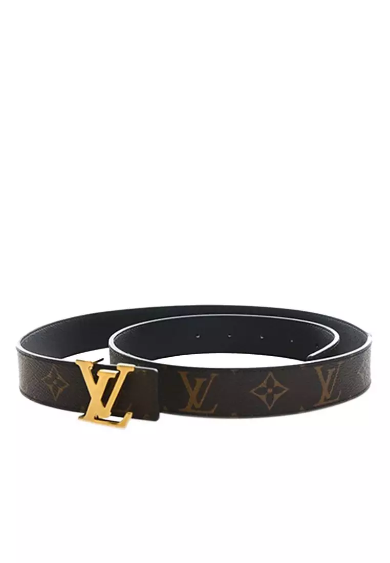 二手路易威登 Monogram Initials 雙面腰帶