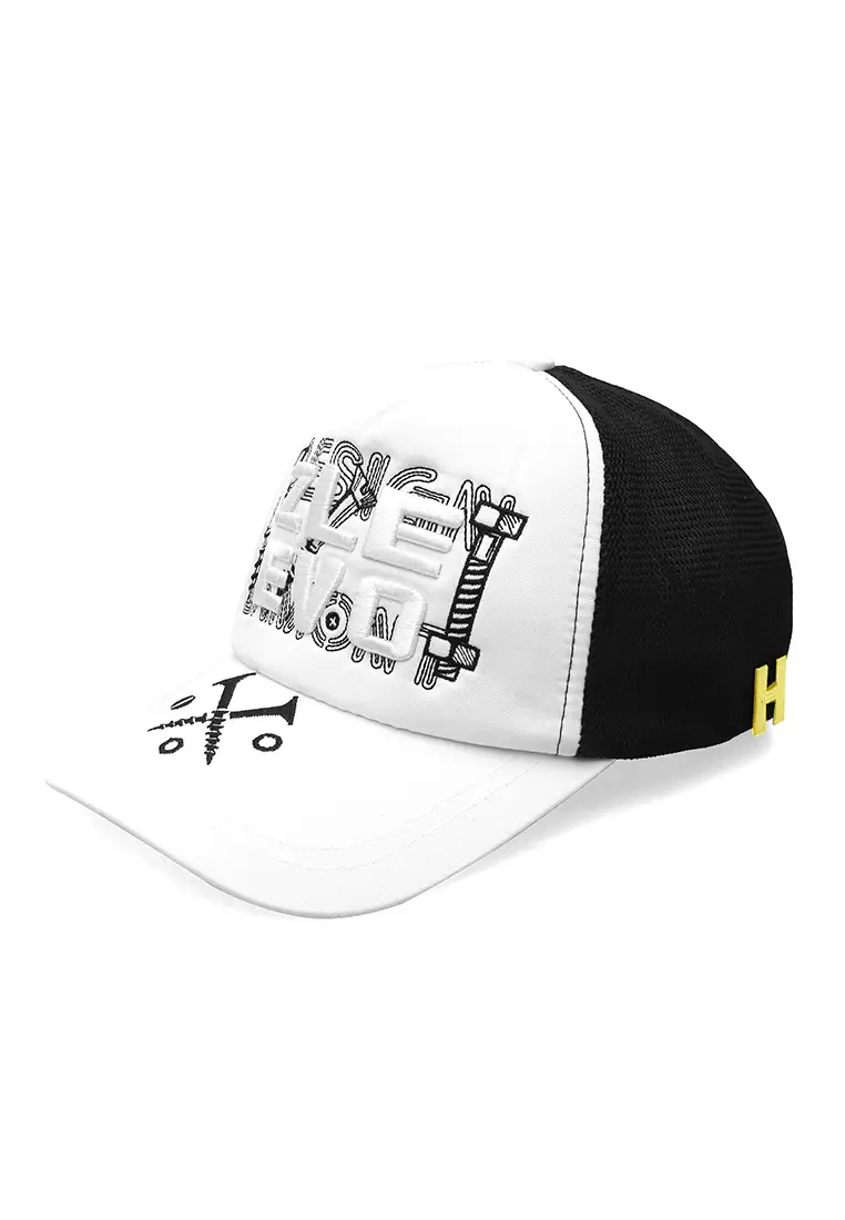 Jahari Aksesoris Fashion Topi Baseball Pria Wanita Adjustable Strap Material Cotton ORIGINAL - White