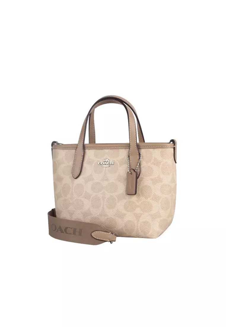 City Mini Tote Bag In Signature Canvas CW032