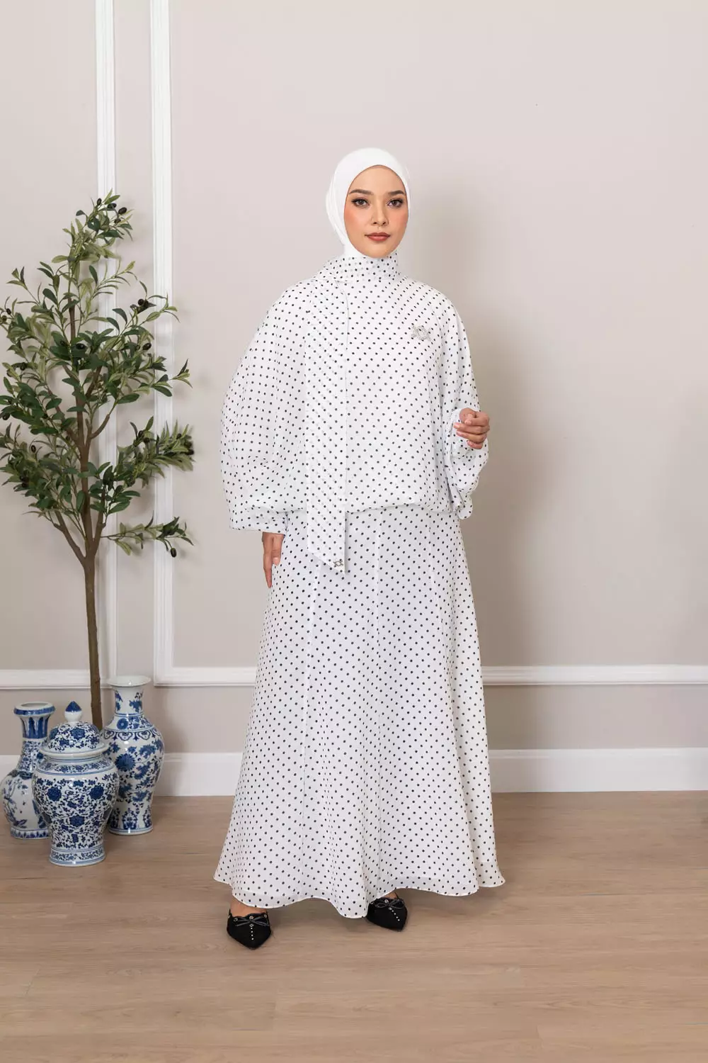Klamby - Briella Blouse Cloud Cover