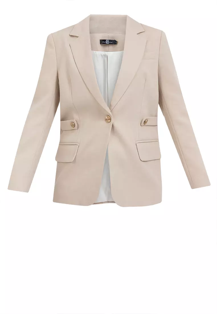 Chic Relax Fit Blazer Jacket