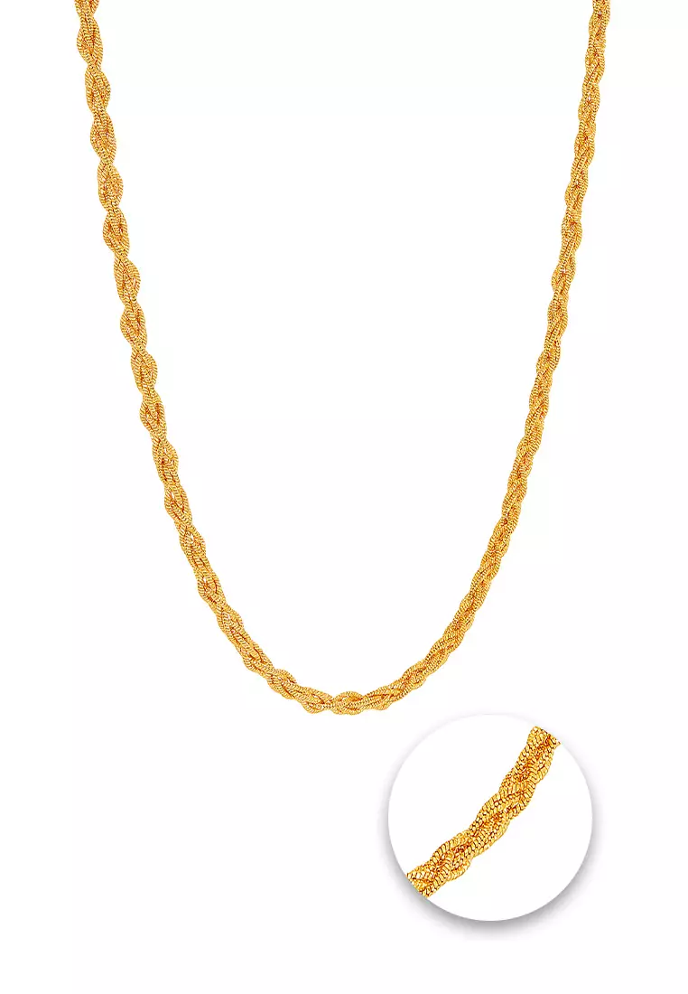 HABIB 925 Silver Necklace 13 R T0016 6X(N)