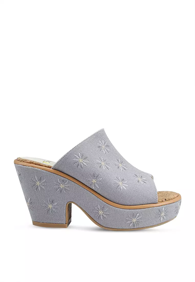 Discount on Heather  shoes - SKU: Stitch Clog Sandals