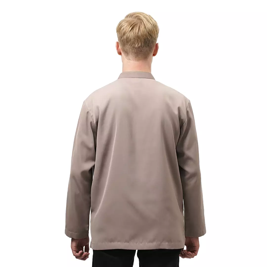 Rabbani - Kemeja Koko Muslim Pria Dewasa Lengan Panjang Razzim Exclusive - Grey