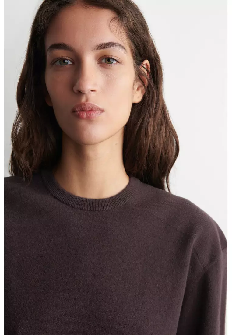 MERINO WOOL CREW-NECK JUMPER