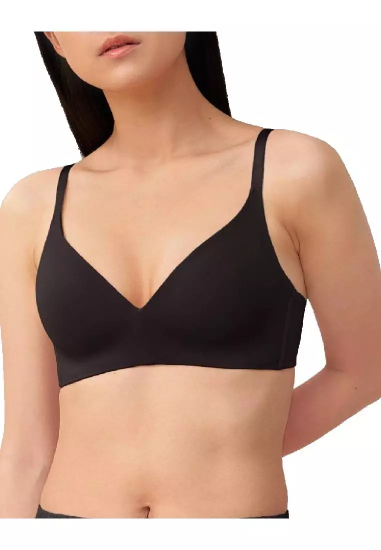 Buy Triumph Triumph Everyday Natural Latex Non Wired Padded Bra (Black)  Online