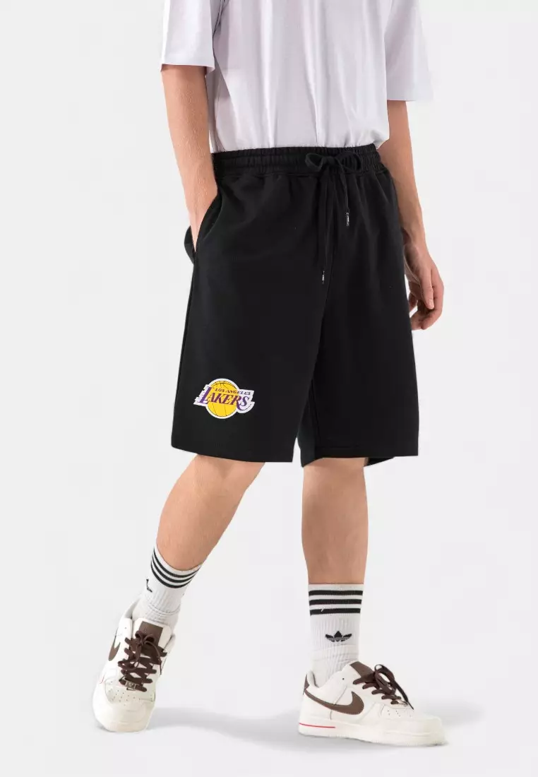 Los Angeles Lakers Team Logo Basic Mens Basketball Shorts