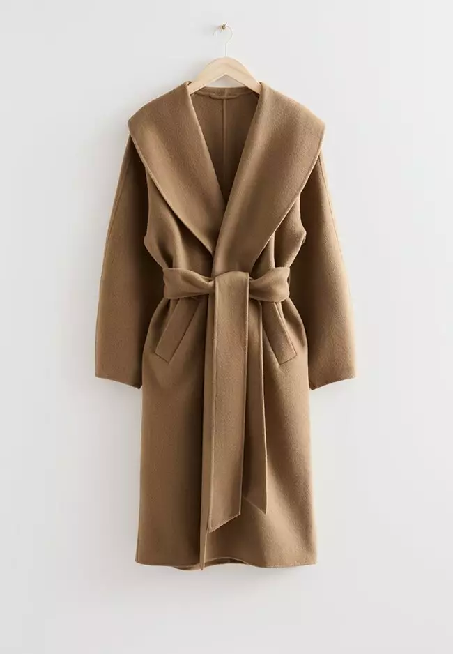LIDNM Lサイズ SHAWL COLLAR REVER COAT 23aw LIDNM SHAWL