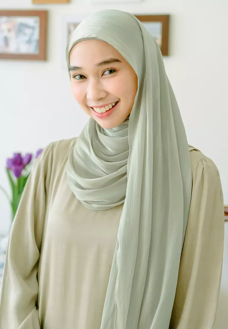 Yora Silk Shawl Sage