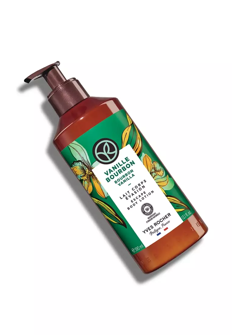 Bourbon Vanilla Sensual Body Lotion - 390ml Natural, Silicone Free, Colorant Free