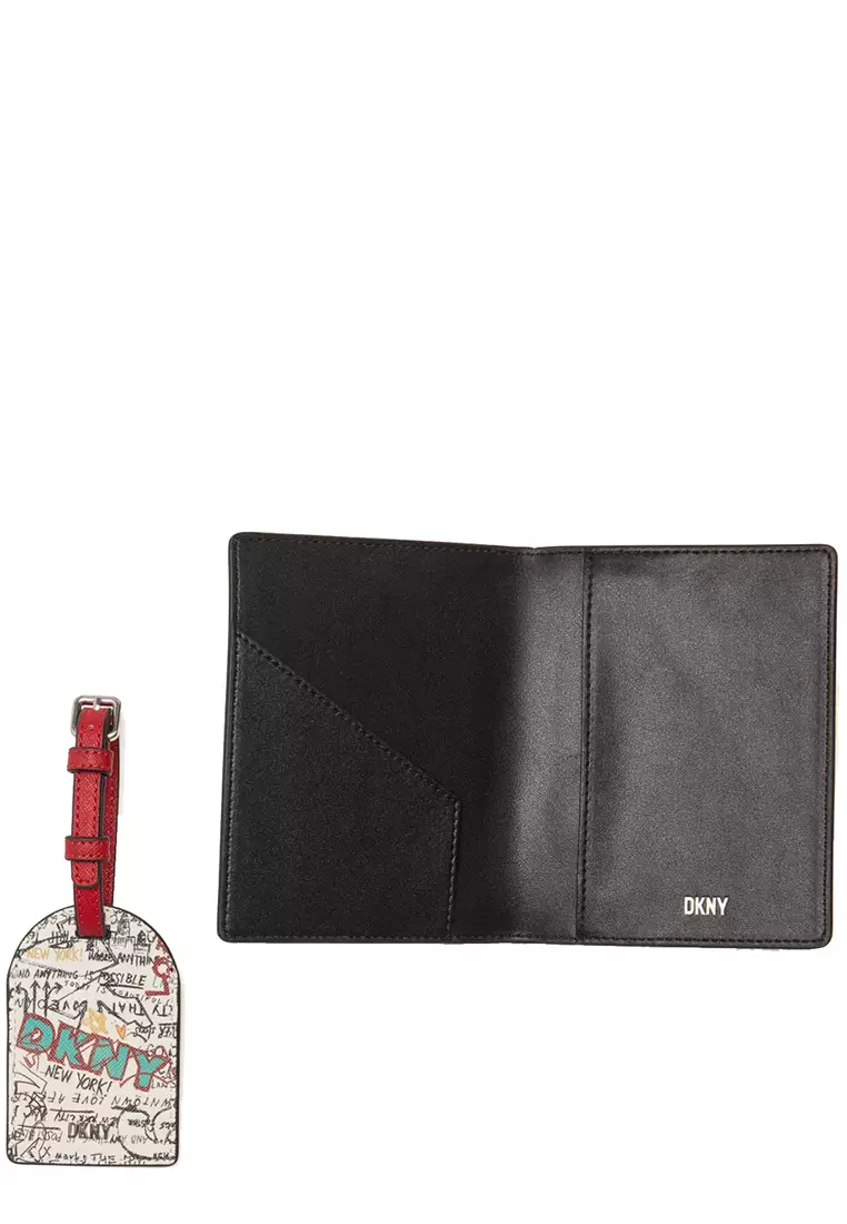 Buy DKNY DKNY Phoenix Travel Set 2 Pieces in White Multi R23MIU93 2024