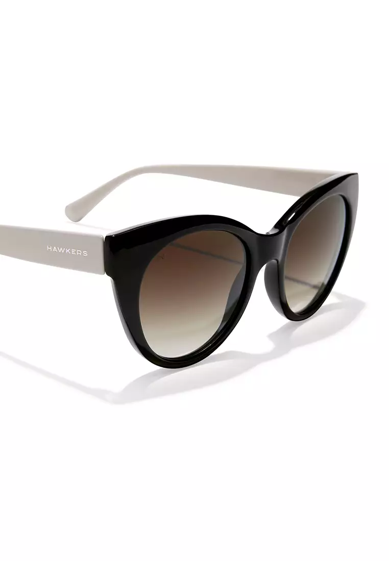 HAWKERS Khaki Olive Divine Sunglasses For Women, Female. Official Product Designed In Spain