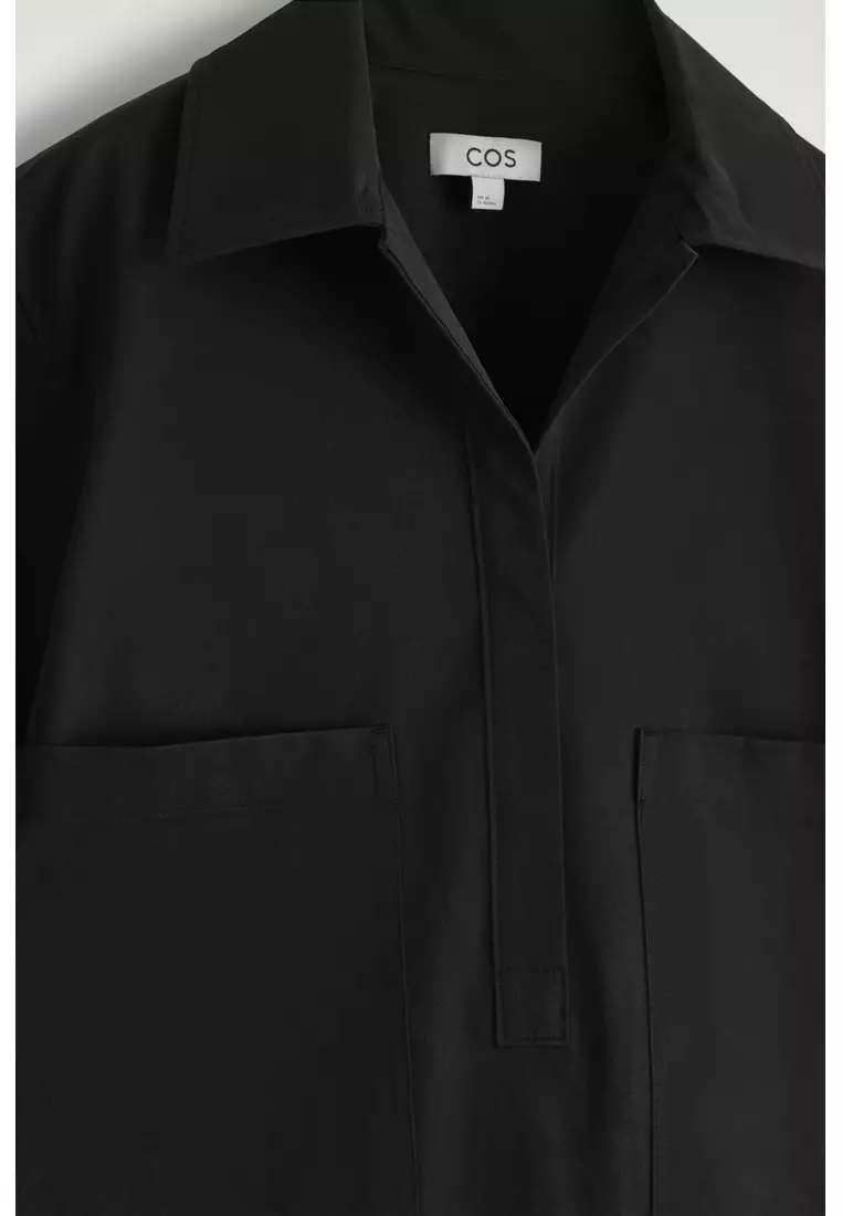 UTILITY MINI SHIRT DRESS