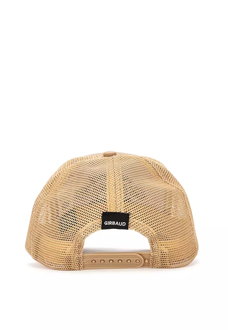 Men's Signature Trucker Cap Vintage Khaki