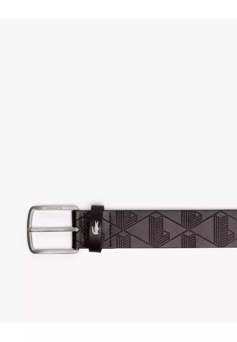 Monogram Leather Belt