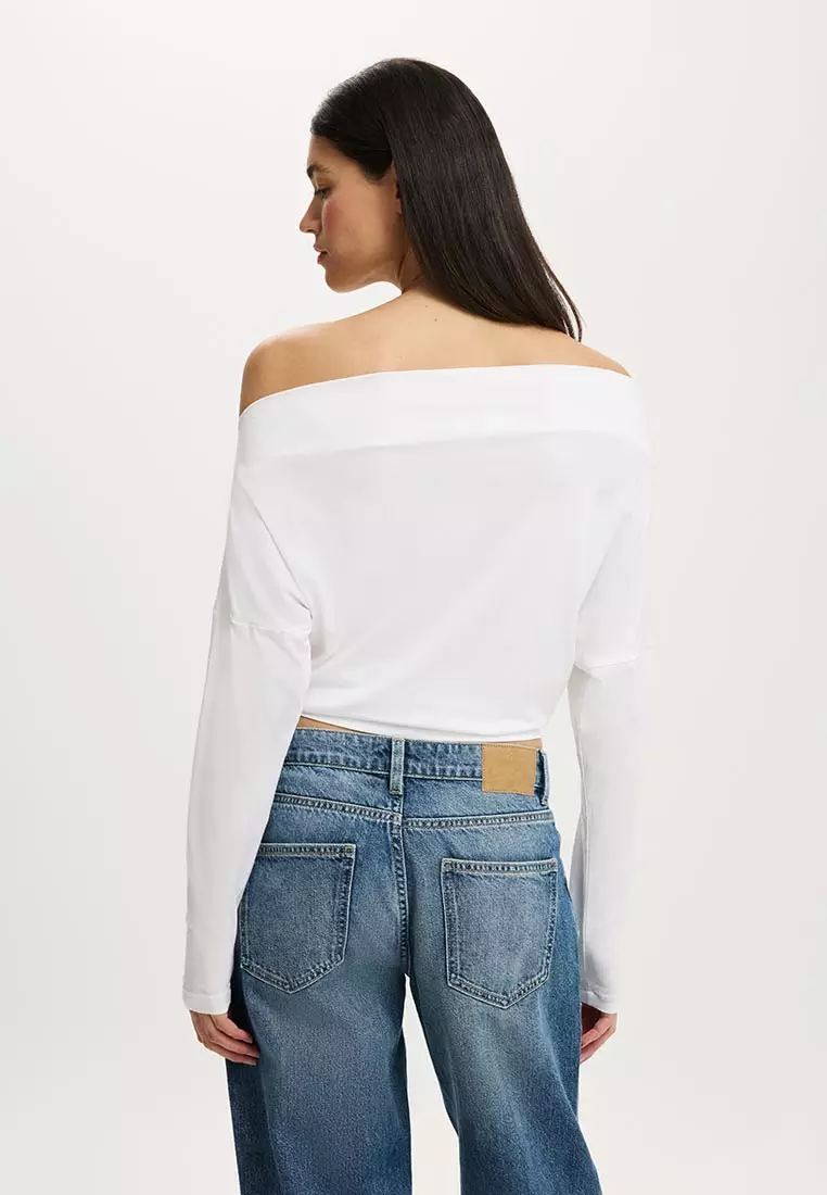 Peyton Off Shoulder Long Sleeve