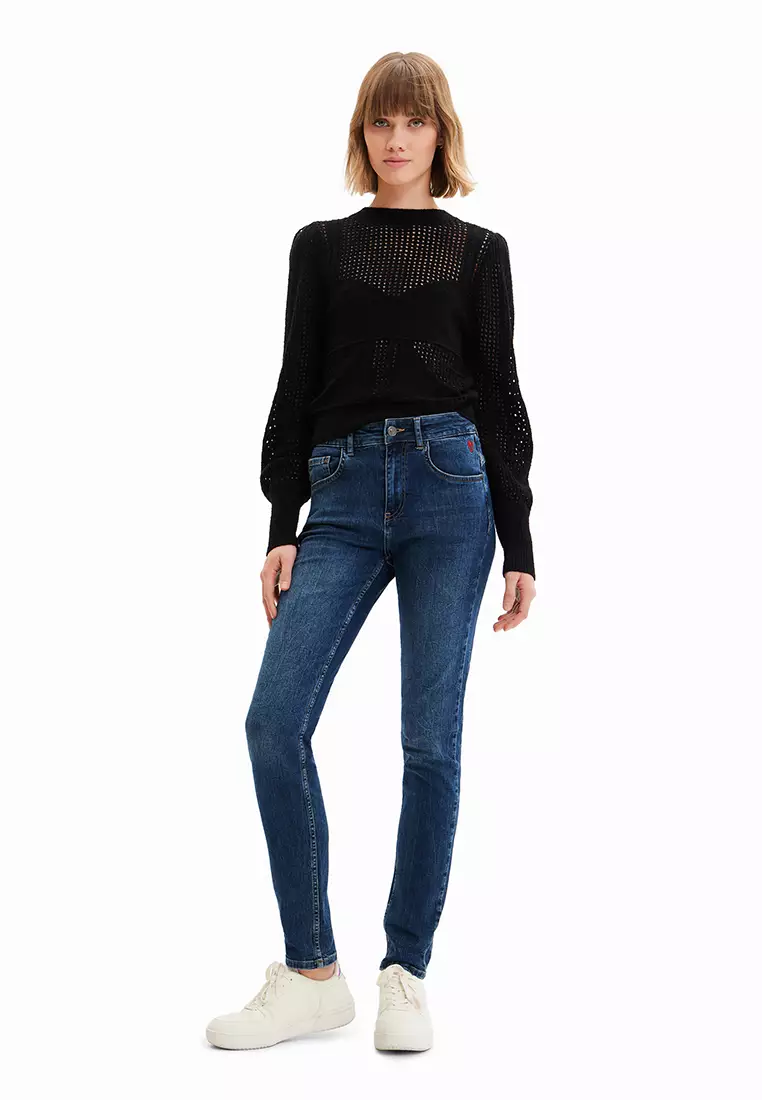 Desigual Women's Denim Long Trousers