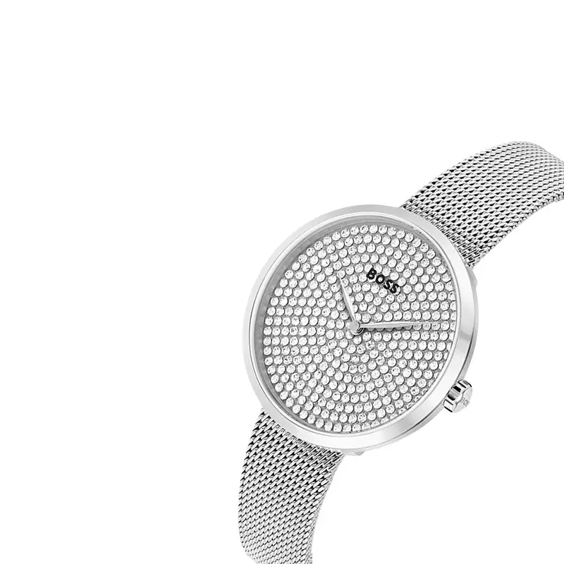 Hugo boss ladies silver watch clearance
