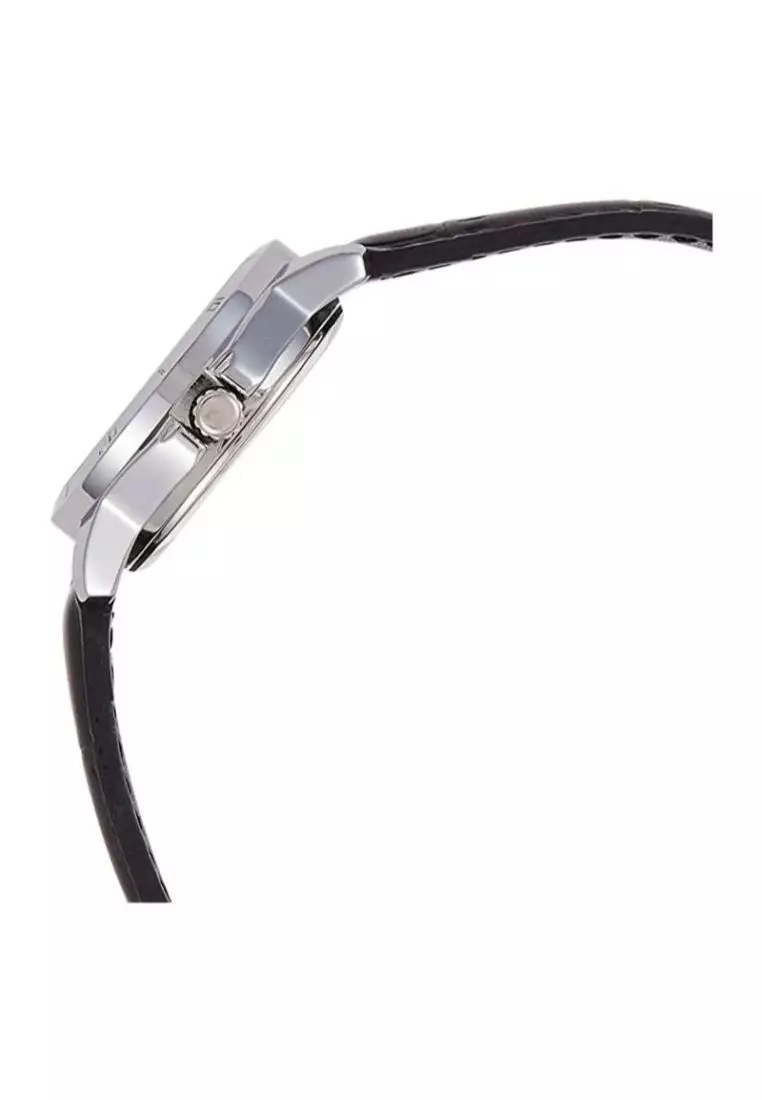 Women's Analog Watch LTP-V004L-7A Black Leather Band Casual Watch