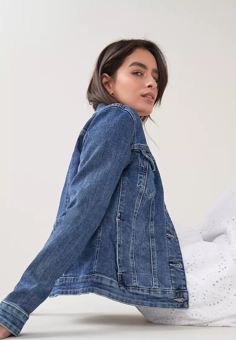 Next oversized 2025 denim jacket