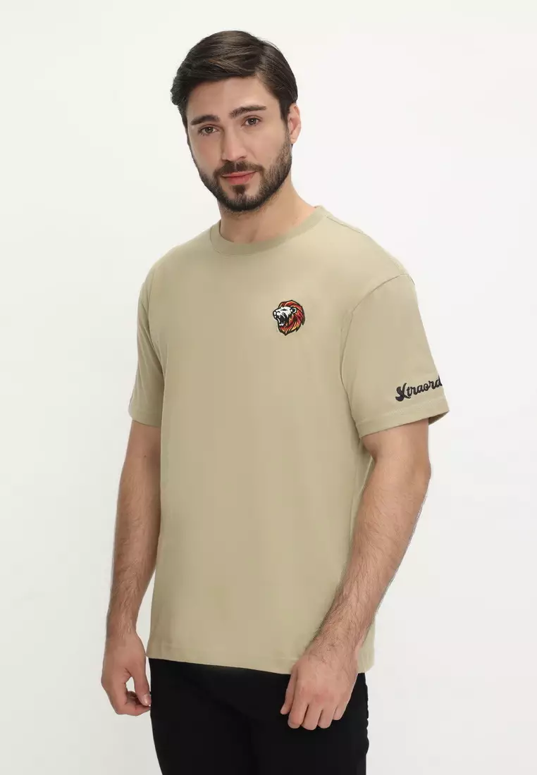 NX T-Shirt Cotton Combed Tebal Sablon Bordir Pria 207370171