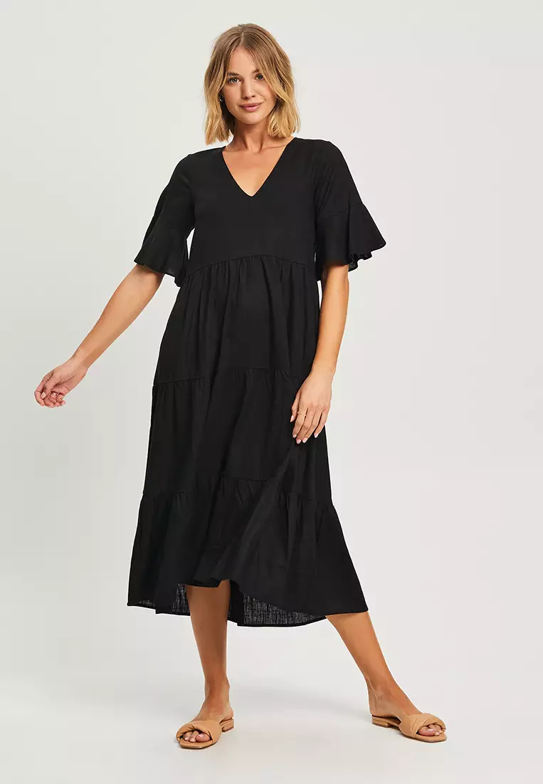 Calli haylee midi lace dress top