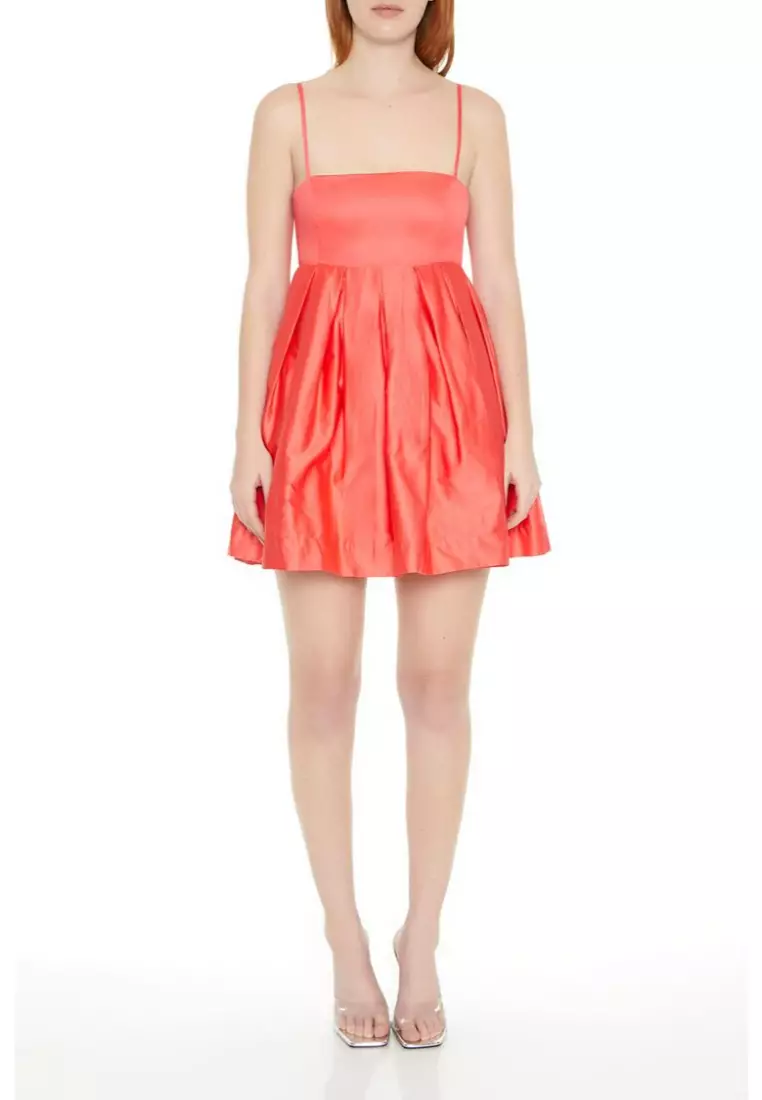 Forever 21 coral dress best sale