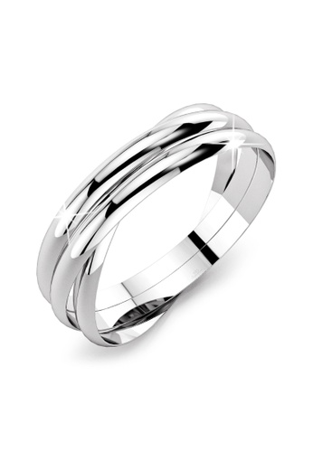925 Signature silver 925 SIGNATURE Solid 925 Sterling Silver Russian Love Ring 36EC1AC9627F30GS_1