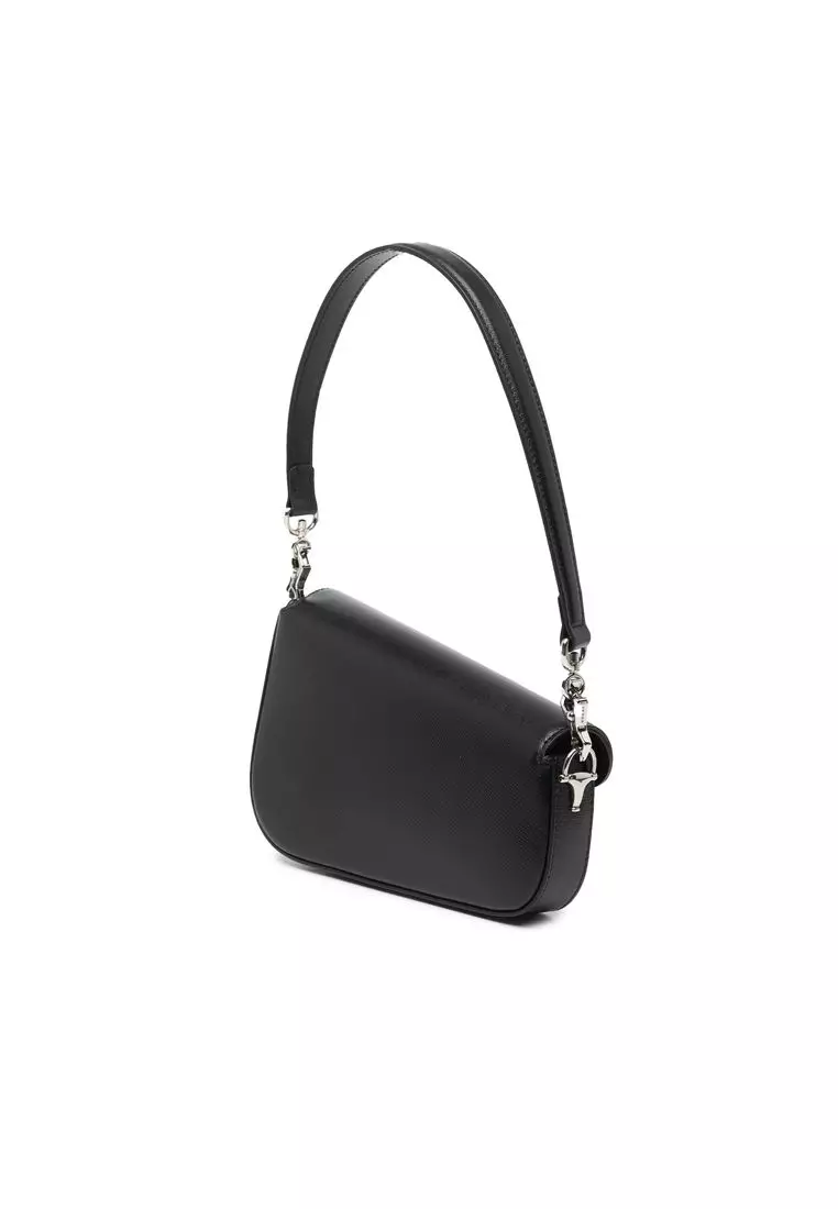 Pre-Loved Gucci Mini Leather Asymmetric Horsebit 1955 Satchel