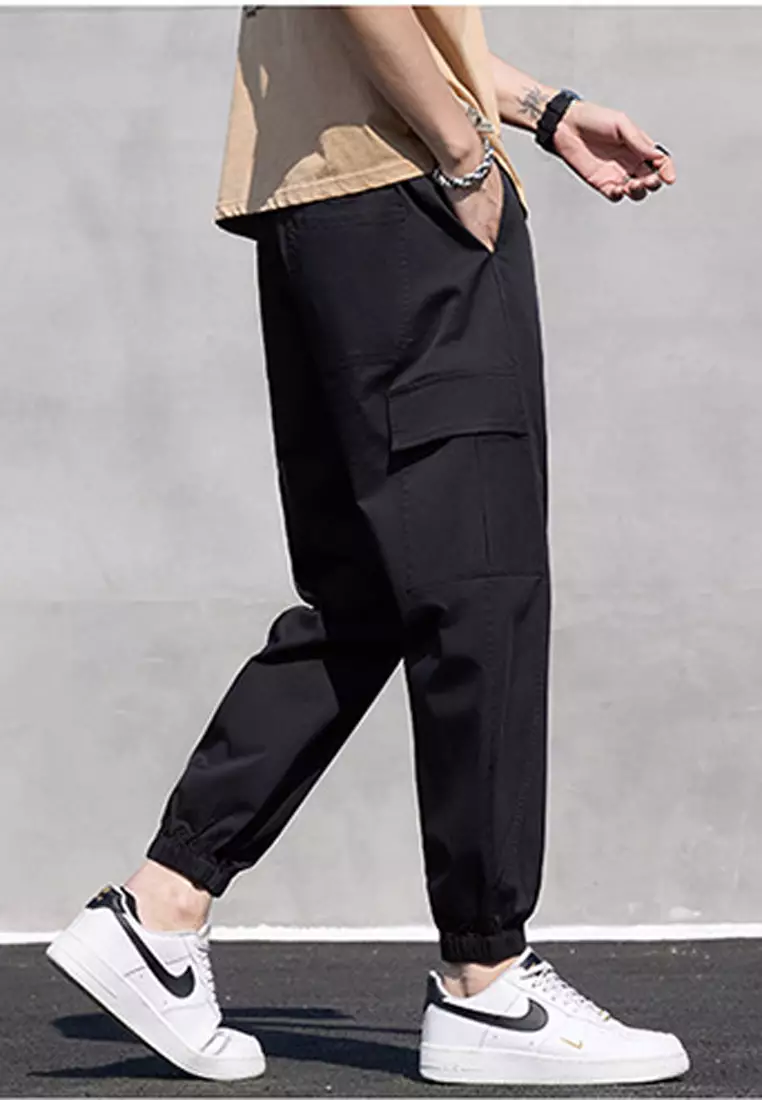 Drawstring Casual Jogger Pants