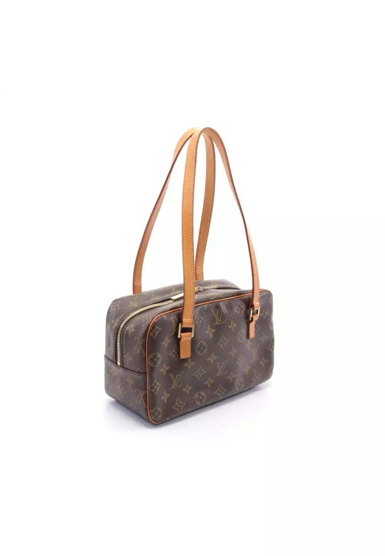 LOUIS VUITTON Authentic Cite MM Shoulder Bag Monogram Brown -  Hong Kong