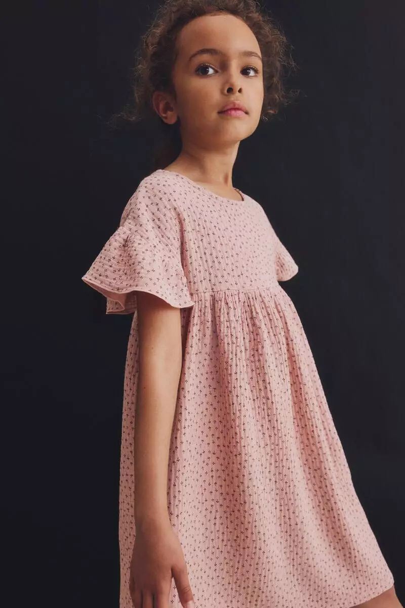 Cotton muslin dress