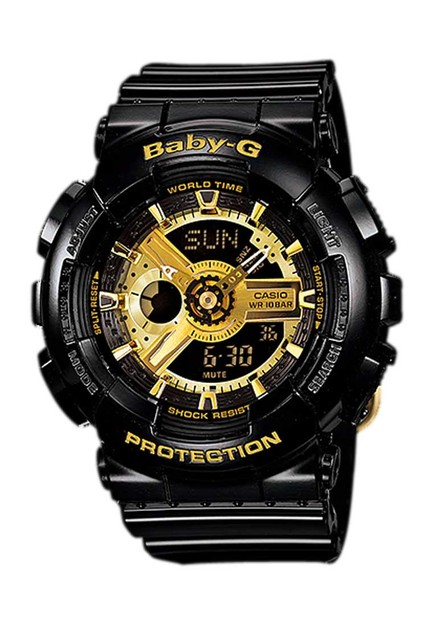 Buy Casio Casio Baby G Gold And Black Resin Watch 2020 Online Zalora Singapore