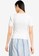 Vero Moda white Mandy Short Sleeve Square Neck Top CC0D8AA5FCB675GS_2