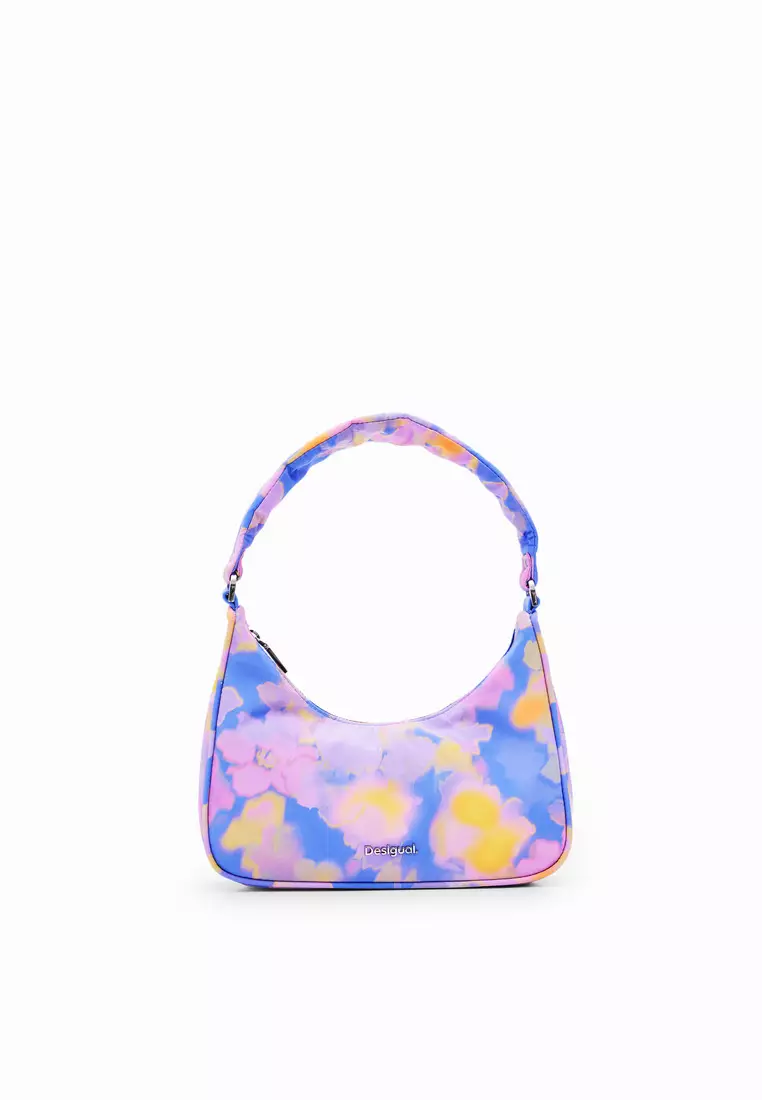 Desigual Woman S floral shoulder bag .