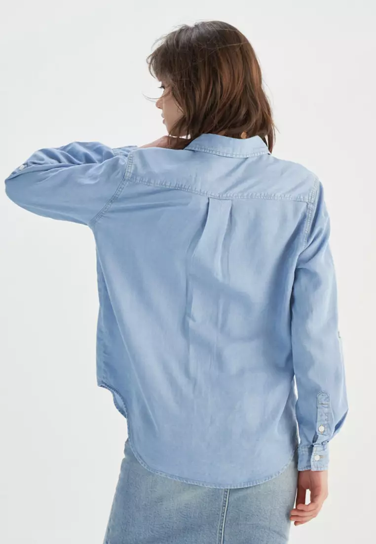 LEVI'S® 牛仔工裝恤衫 | 女裝