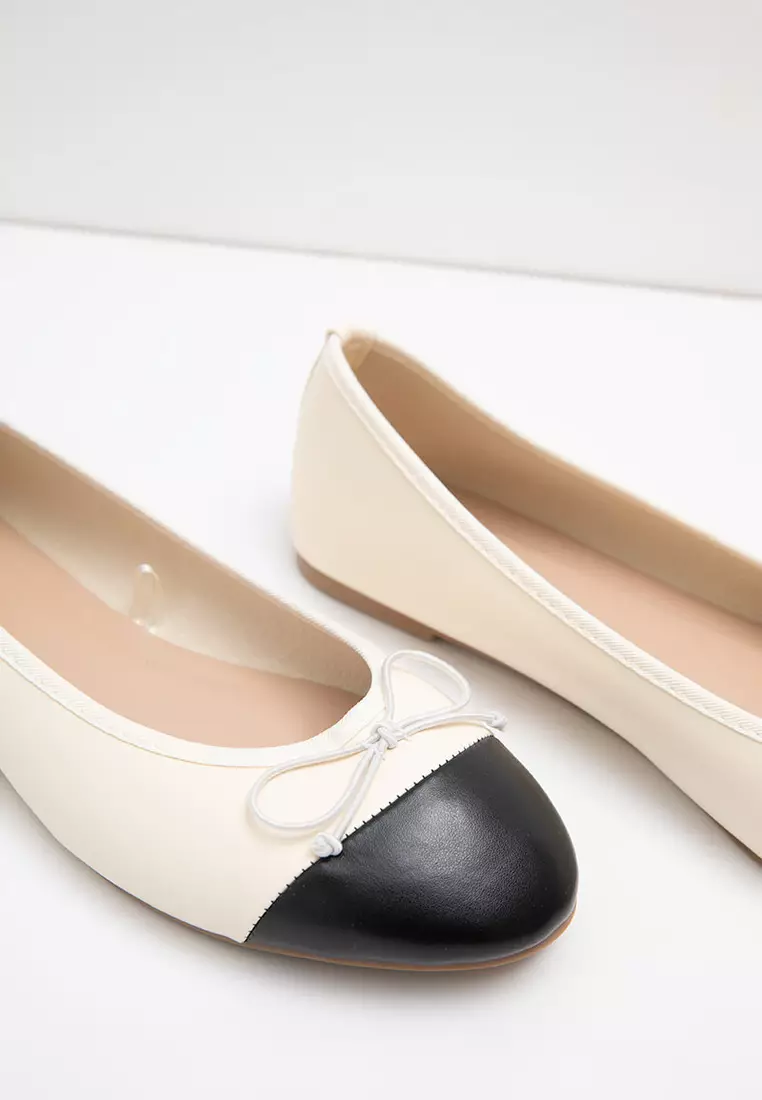 Sofia Faysha Two Tone Flat Nude