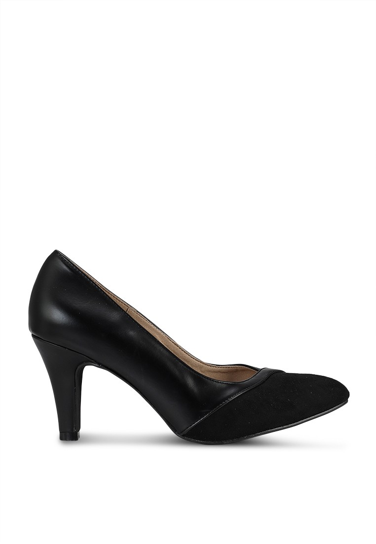 Emma Black Pump Shoes