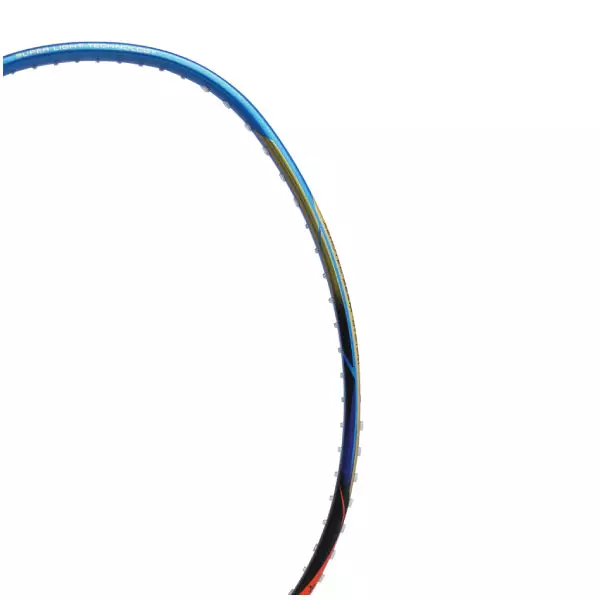 Li-Ning Badminton Racket Windstorm Nano 790 Lite Charcoal/Blue - AYPQ034-4 Lite FREE Cover Kain