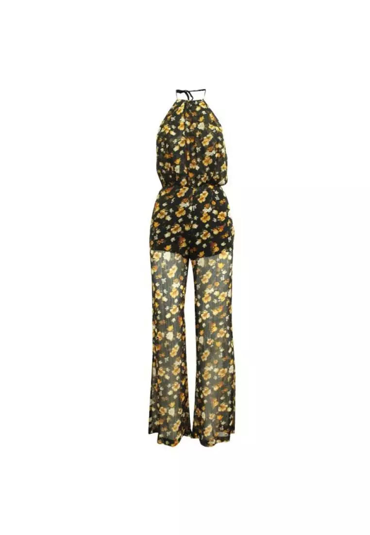 Reformation gold jumpsuit 2025