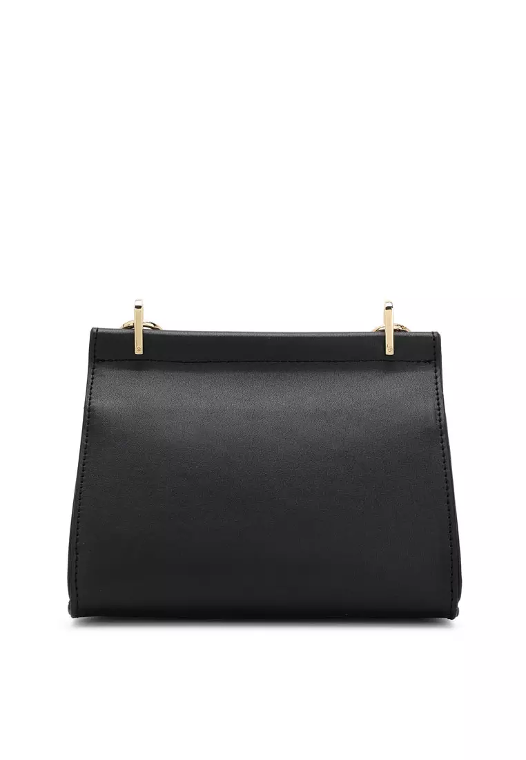 Women's Shoulder Sling Bag / Crossbody Bag - Black