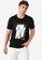 LC Waikiki black Short Sleeve Printed Men's T-Shirt E4DE9AADED542EGS_1